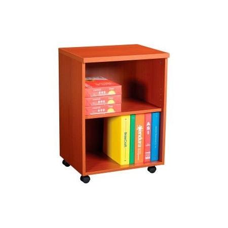 Global Equipment Interion    20" Under Desk Storage Cabinet - Cherry 695516